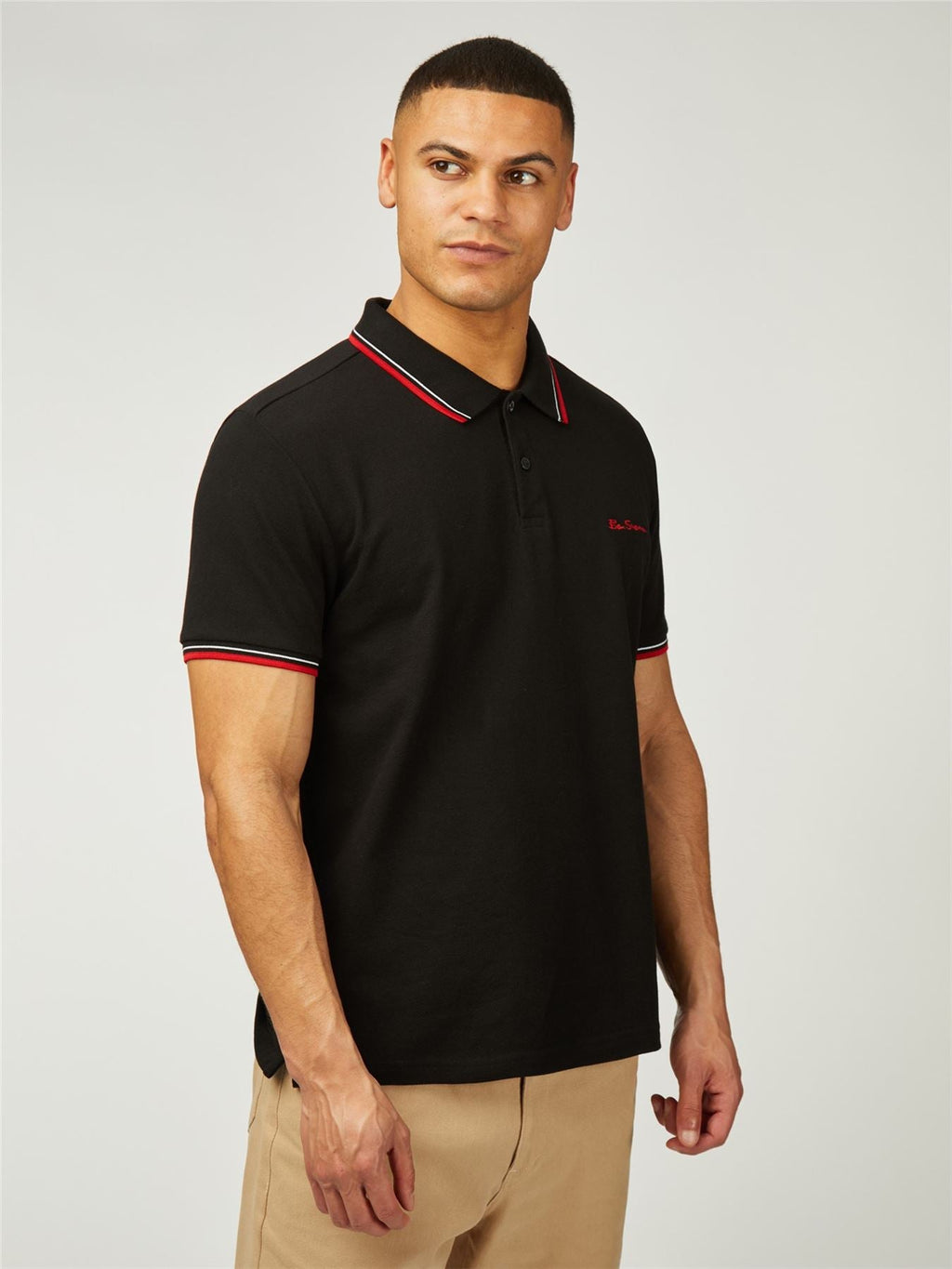 Ben Sherman Signature Pique Polo Shirt For Men in 5 Colours, 2XL-5XL