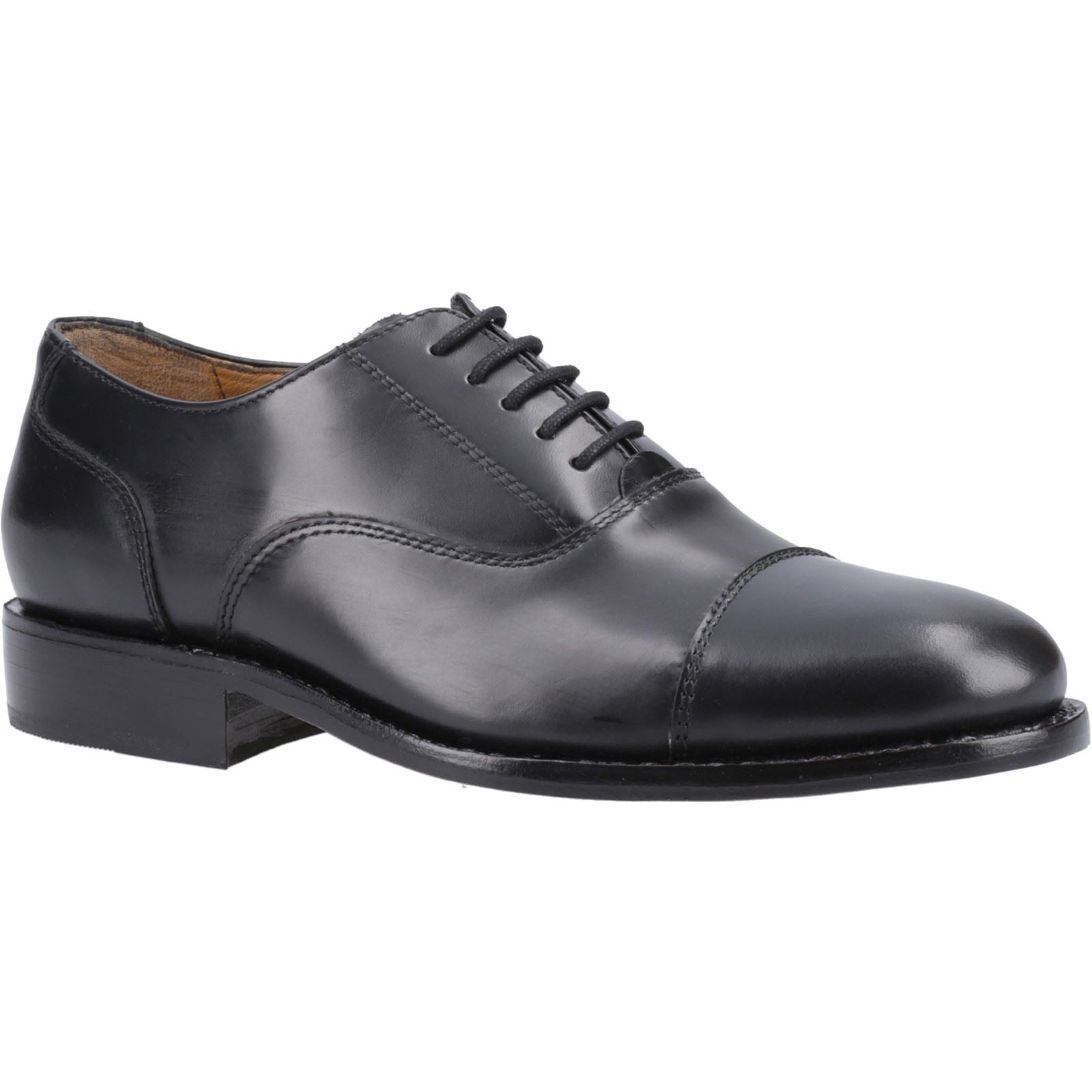 Amblers Mens Classic Shoes - James/Dominic Dress Shoe in Black, 6-14