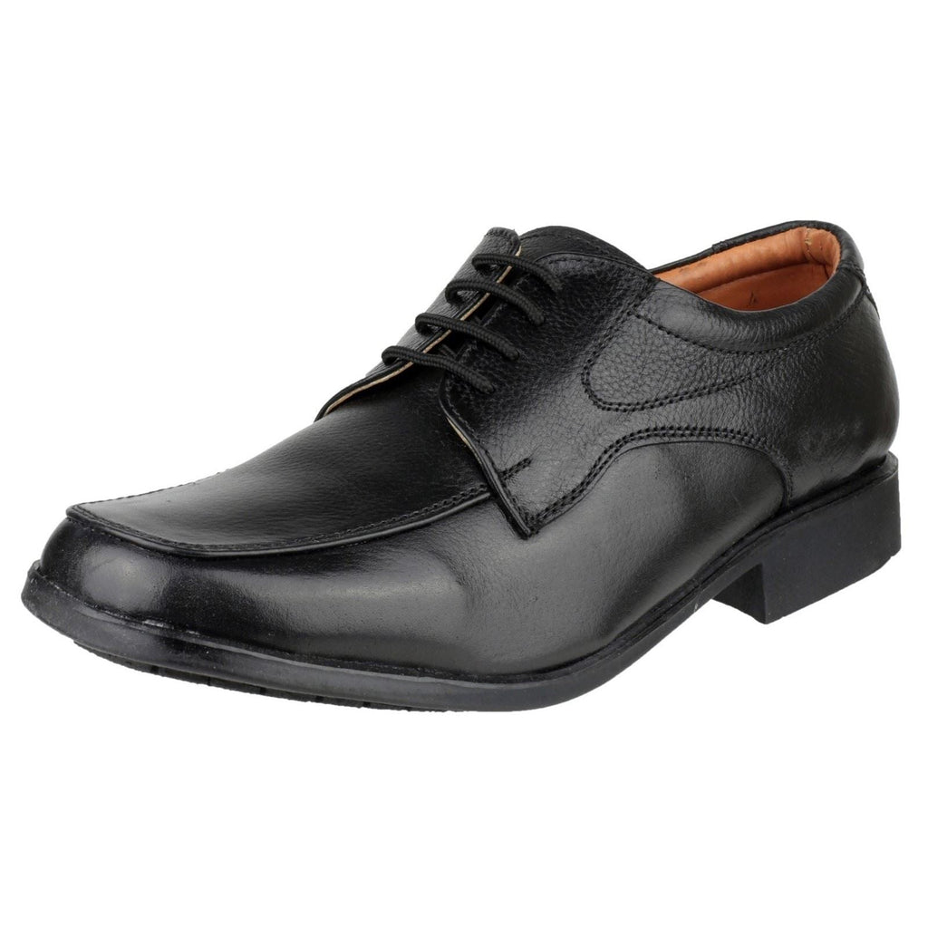 Amblers Mens Classic Shoes - Birmingham Gibson in Black, 6-12