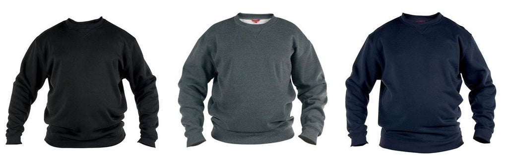 Rockford Plus Size Poly Cotton Crew Neck Sweat Top in Size 1XL to 8XL
