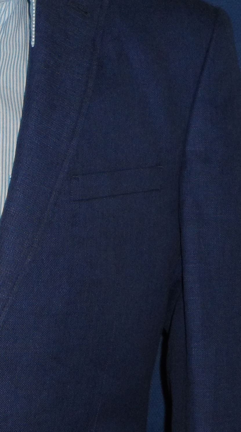 AD Hope Men's Extra Tall Smart Casual Blazer Jacket in Cobalt Blue in Size 42XL to 52XL