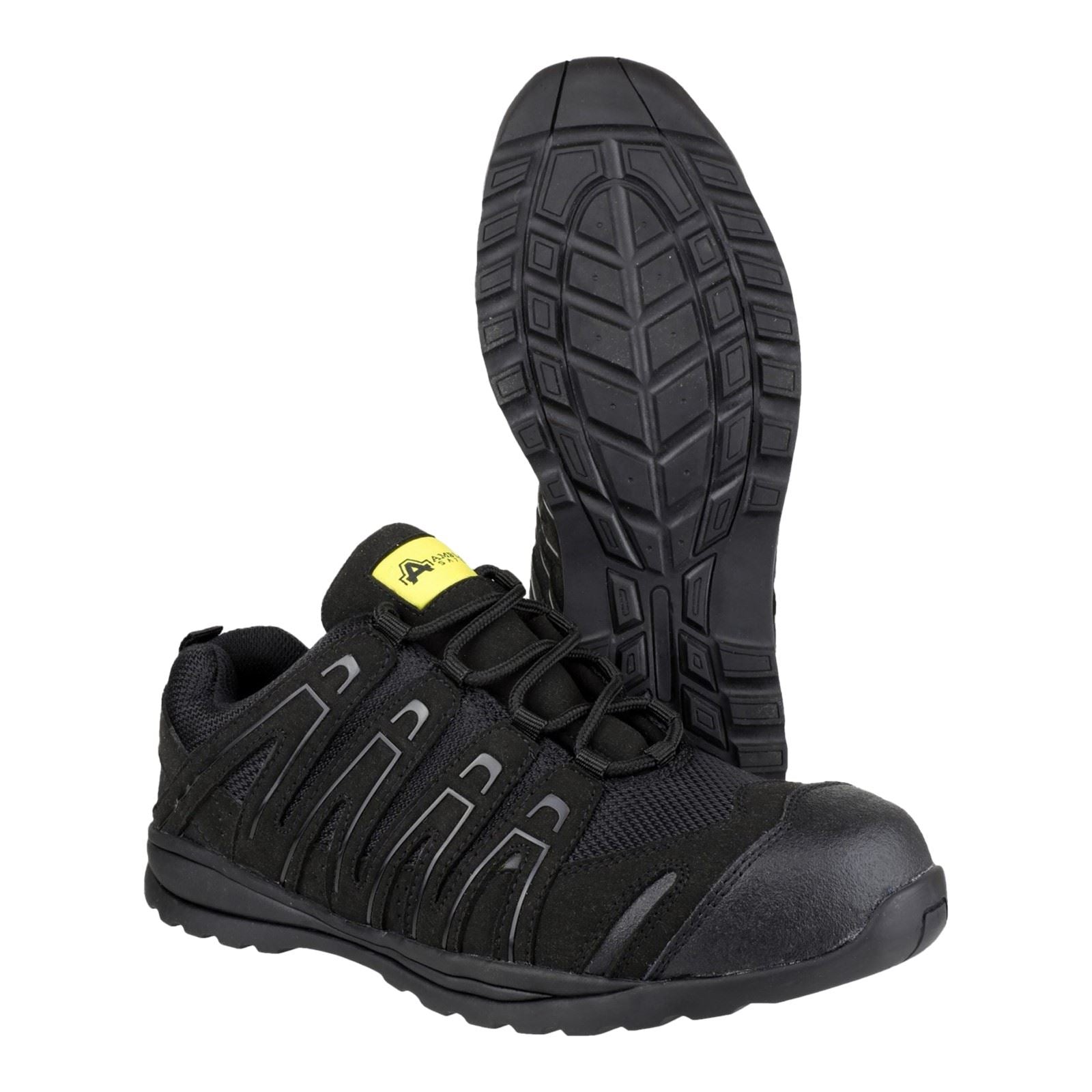 Amblers Women Boots - FS40C Safety Trainers in Black, 2-13