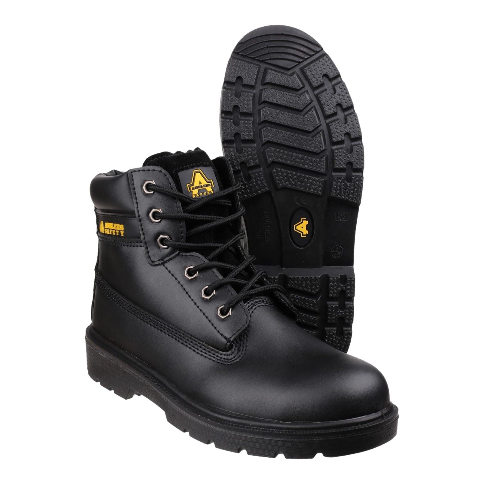 Amblers Women Boots - FS112 Safety Boot in Black, 3-15