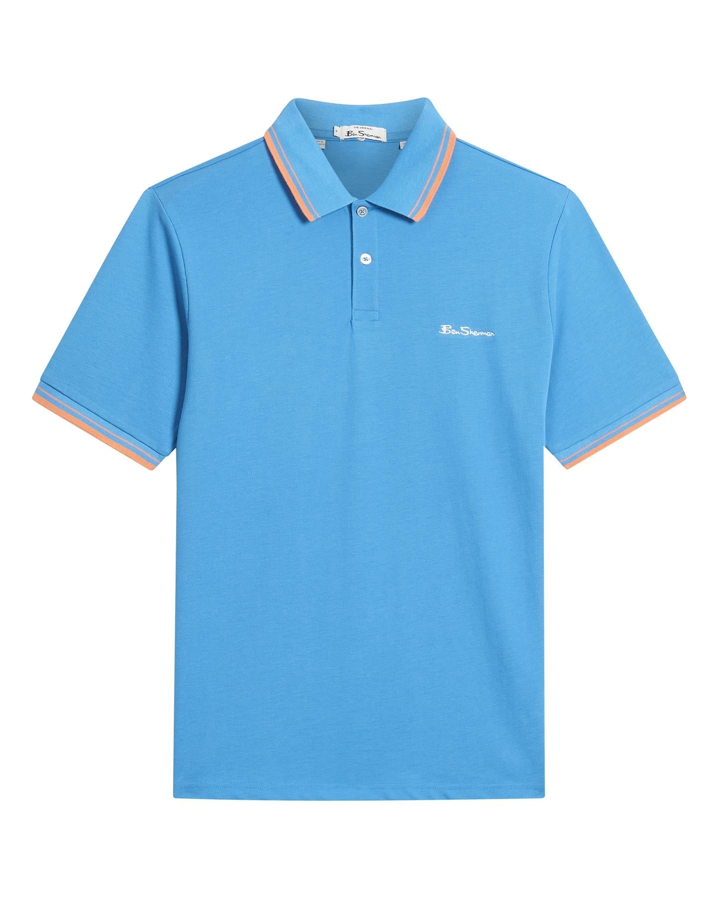 Ben Sherman Signature Pique Polo Shirt For Men in 5 Colours, 2XL-5XL