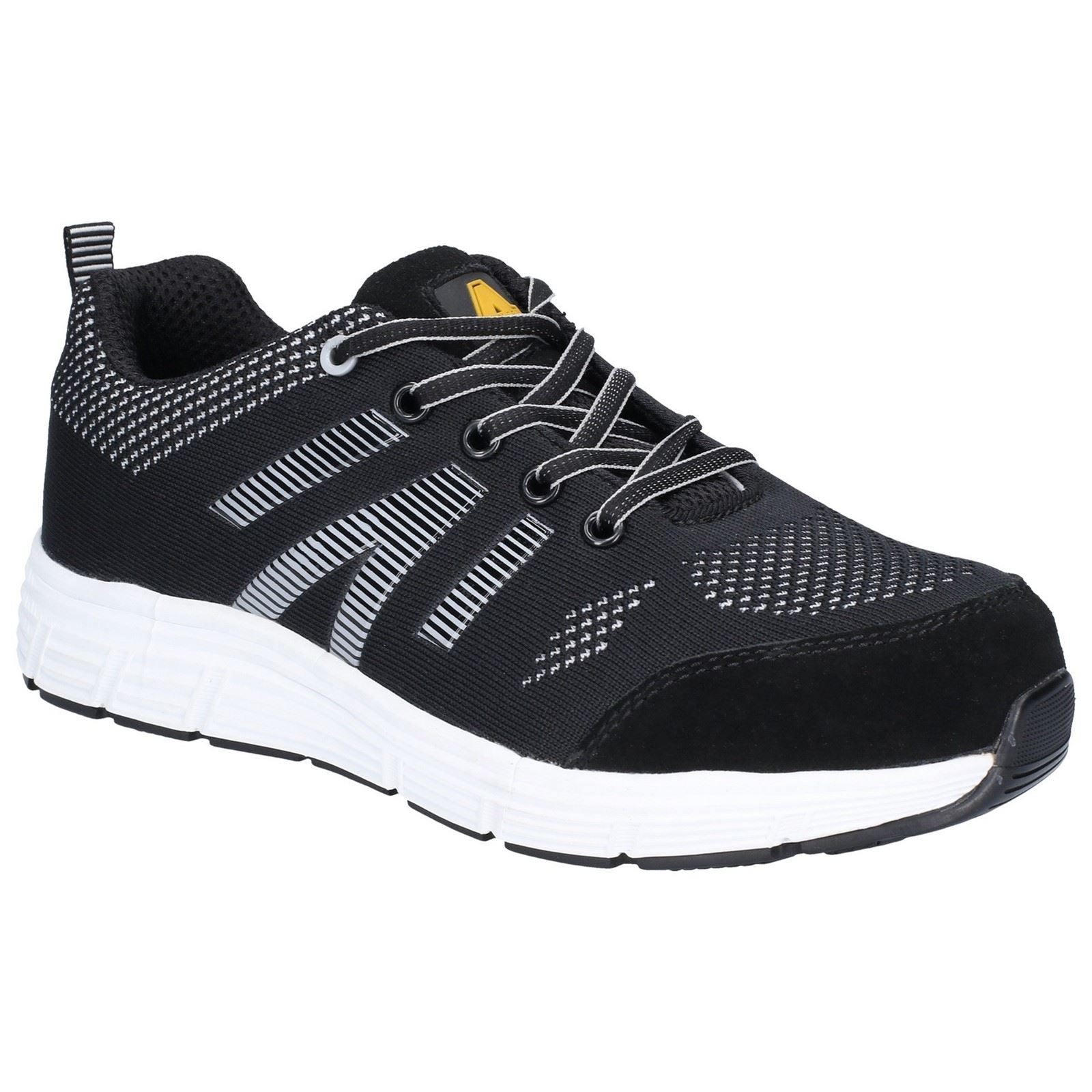 Amblers Men Boots - AS714 BOLT Safety Trainer in Black, 6-12