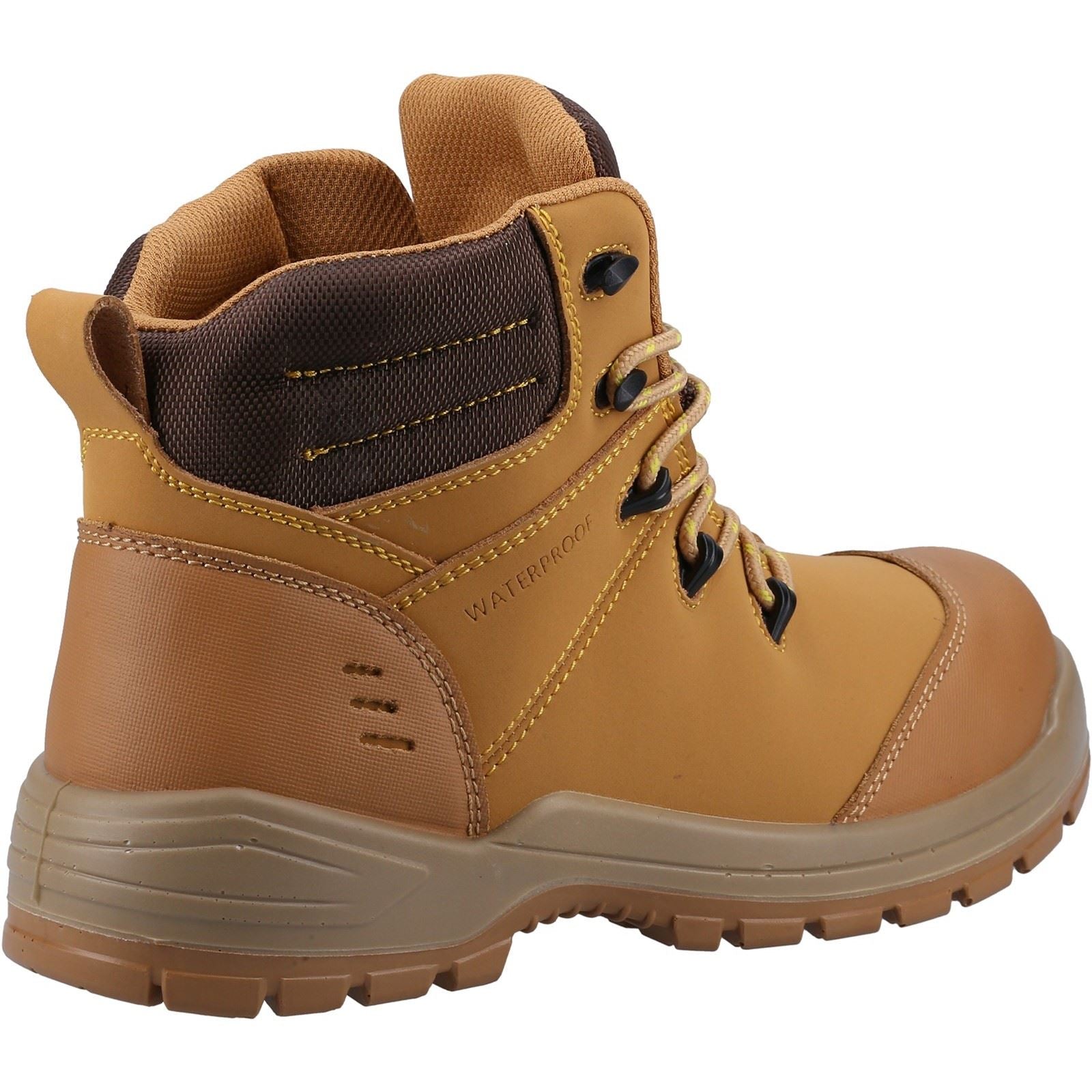 Amblers Women Boots - AS308C Metal Free Safety Boot in Honey, 4-14