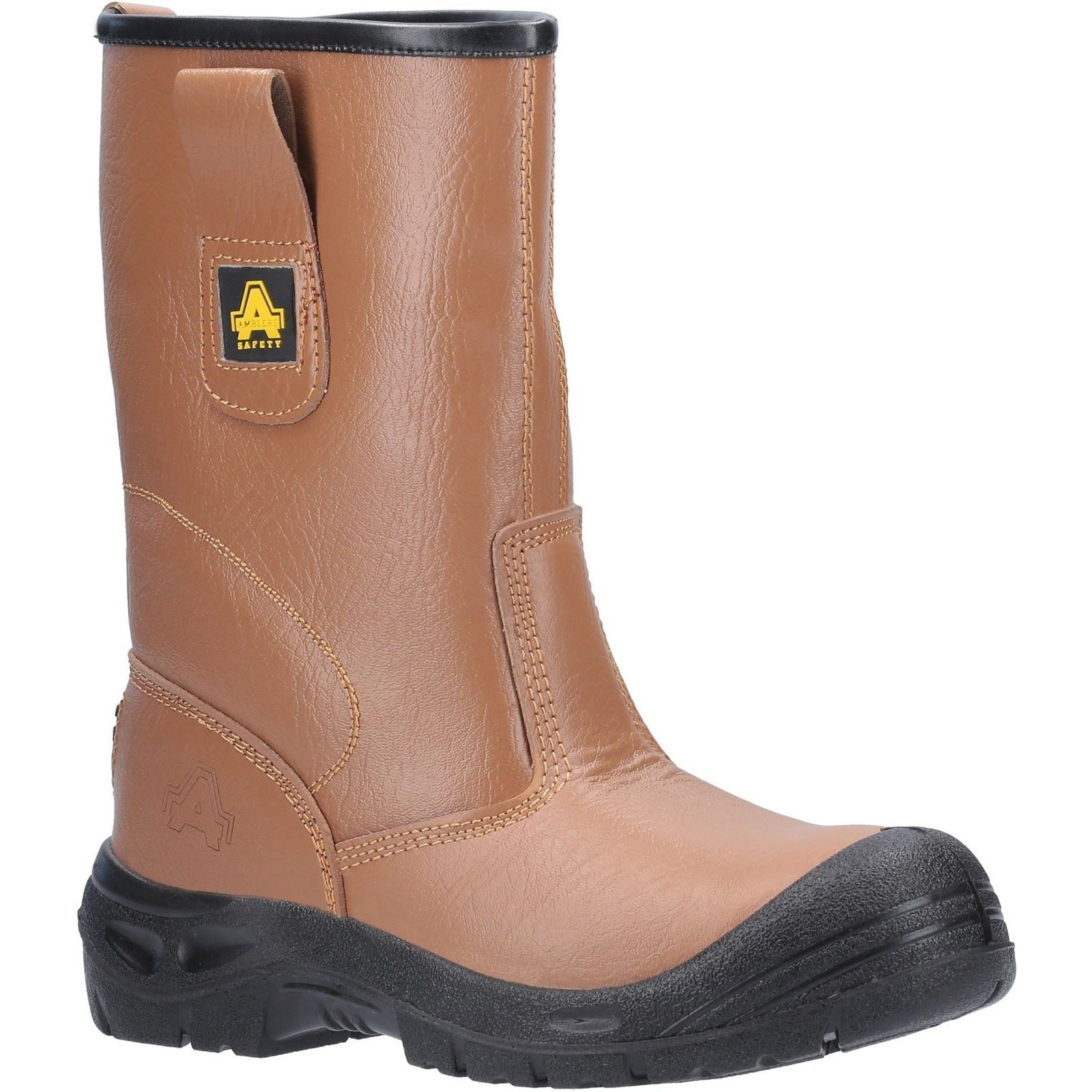 Amblers Men Boots - FS142 Safety Rigger Boot in Tan, 3-15