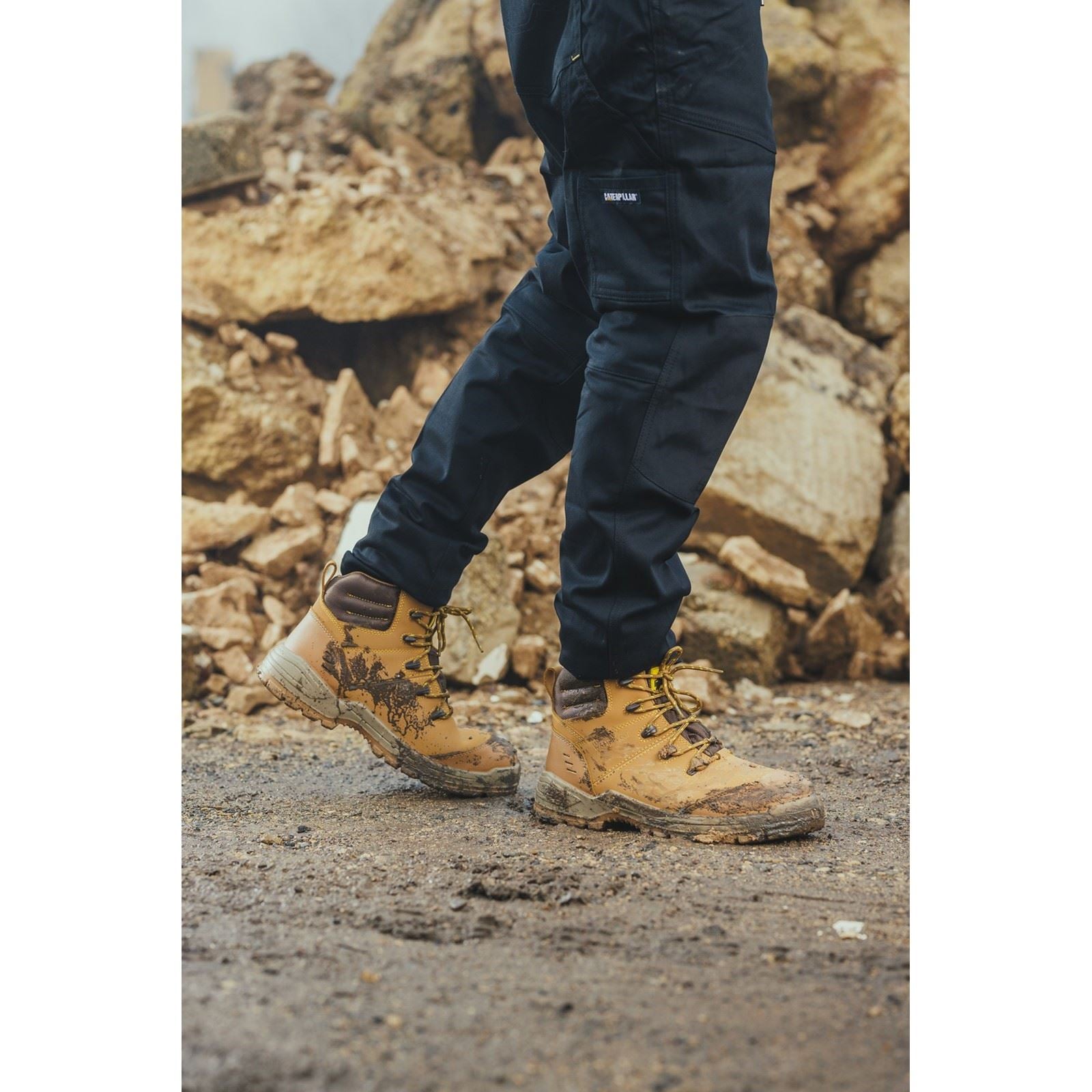 Amblers Women Boots - AS308C Metal Free Safety Boot in Honey, 4-14