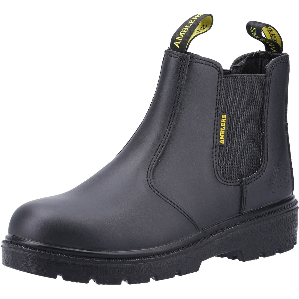 Amblers Men Boots - FS116 Safety Dealer Boot in Black, 3-15
