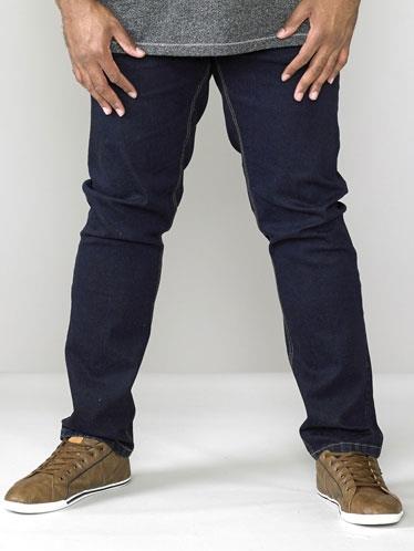 D555 Extra Tall Fit Stretch Jeans Cedric in Indigo 30-50
