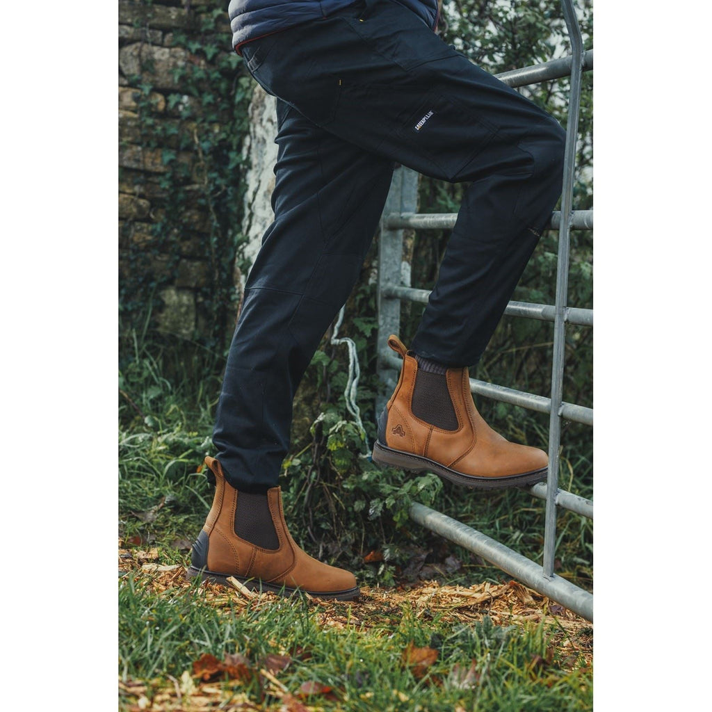 Amblers Mens Boots - Aldingham Dealer Boot in Brown, 4-12