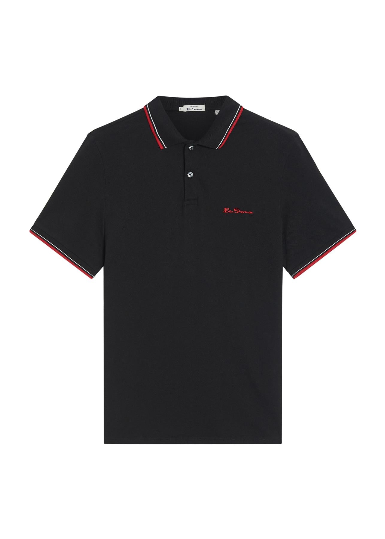 Ben Sherman Signature Pique Polo Shirt For Men in 5 Colours, 2XL-5XL