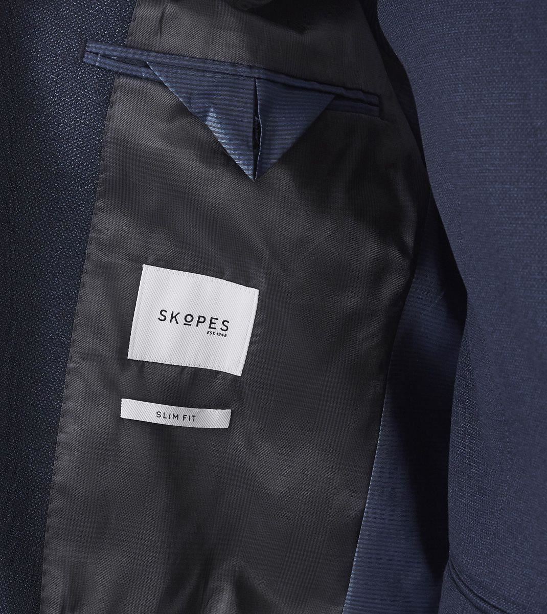 Skopes Men's Slim Fit Suit Jacket Harcourt in Navy 36 to 52