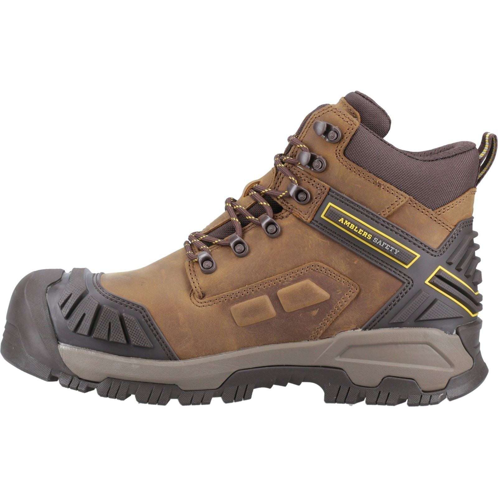 Amblers Men Boots - AS961C Quarry Safety Boot in Brown, 6-13