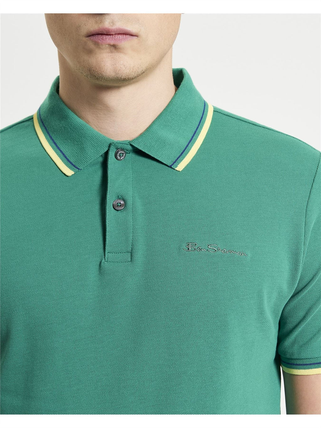 Ben Sherman Signature Pique Polo Shirt For Men in 5 Colours, 2XL-5XL
