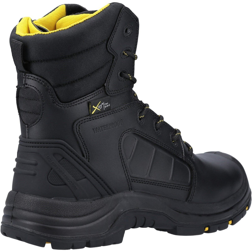 Amblers Men Boots - AS350C Berwyn Hi-Leg Metatarsal Safety Boot in Black, 4-14