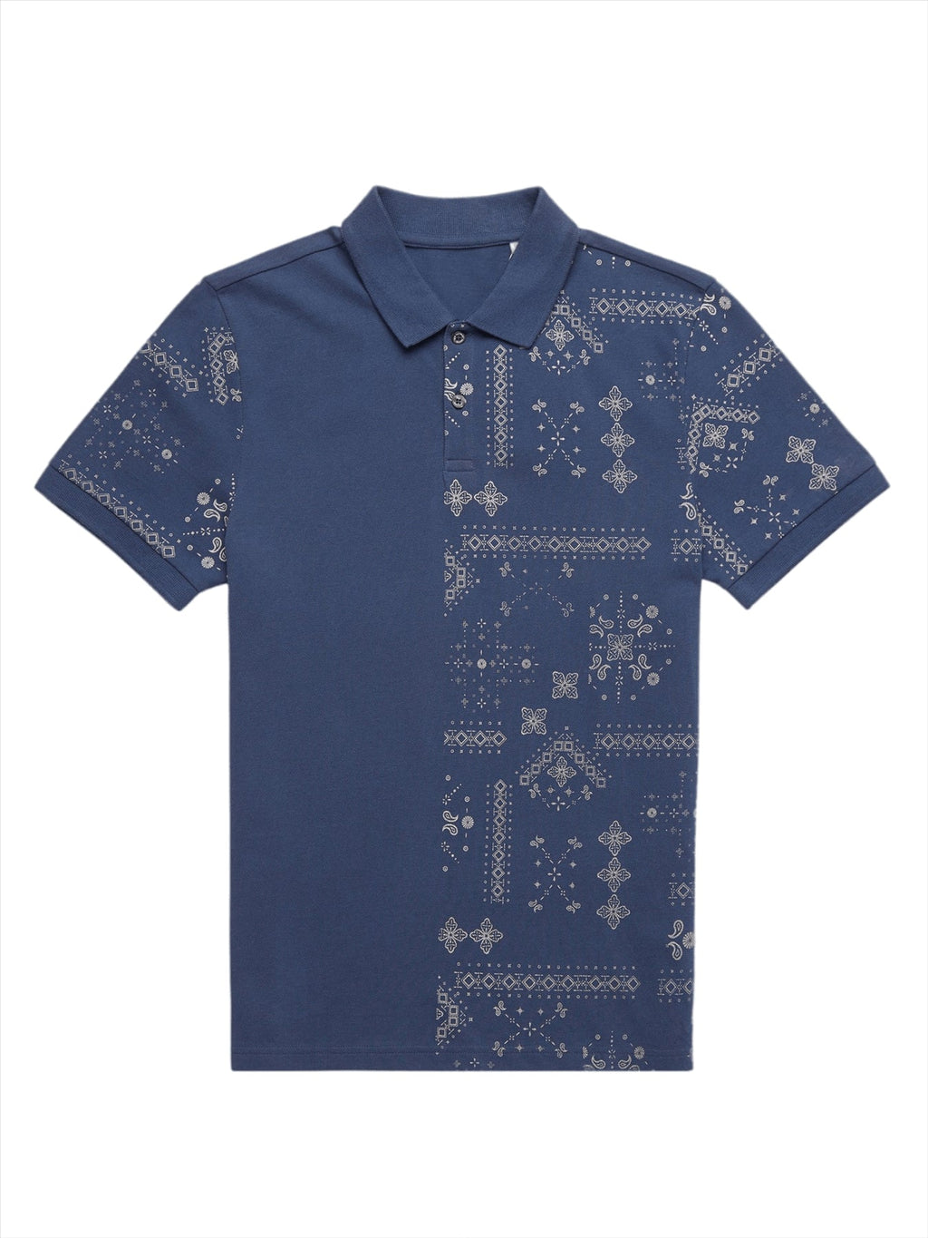 Ben Sherman (0070757IL) Men's Signature Polo in Blue 2XL to 5XL