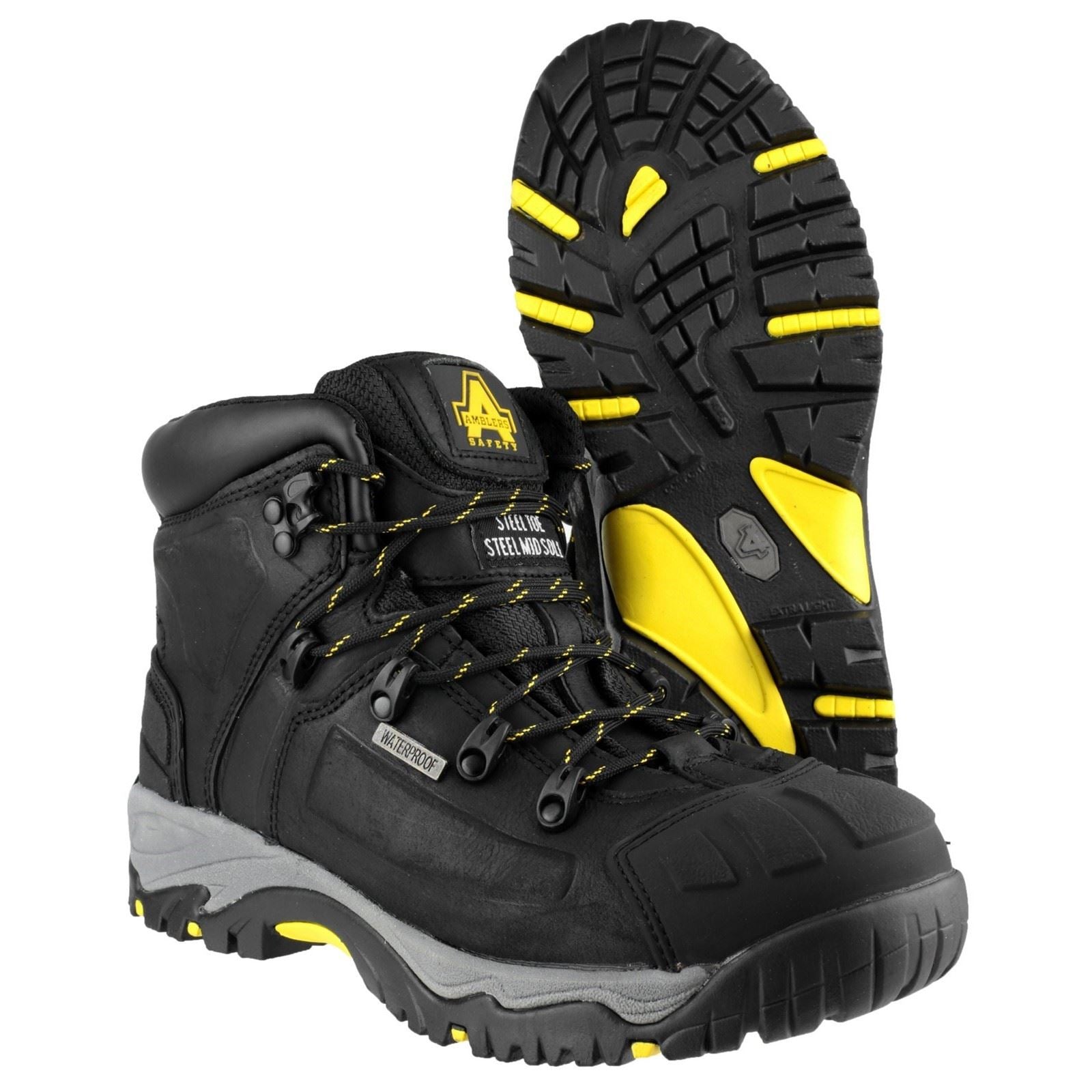 Amblers Women Boots - FS32 Safety Boot in Black, 3-15