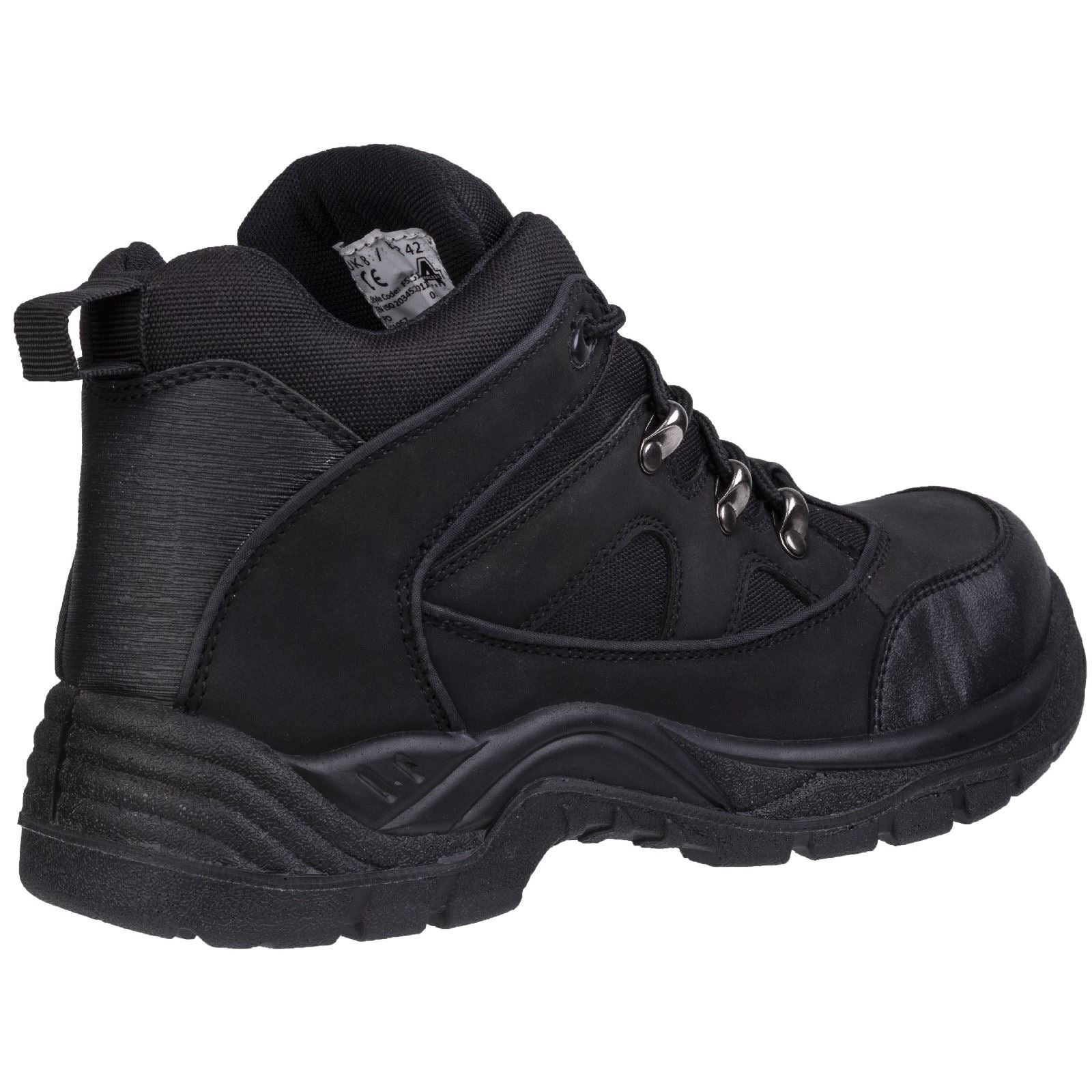 Amblers Men Boots - FS151 Vegan Friendly Safety Boots in Black, 4-13