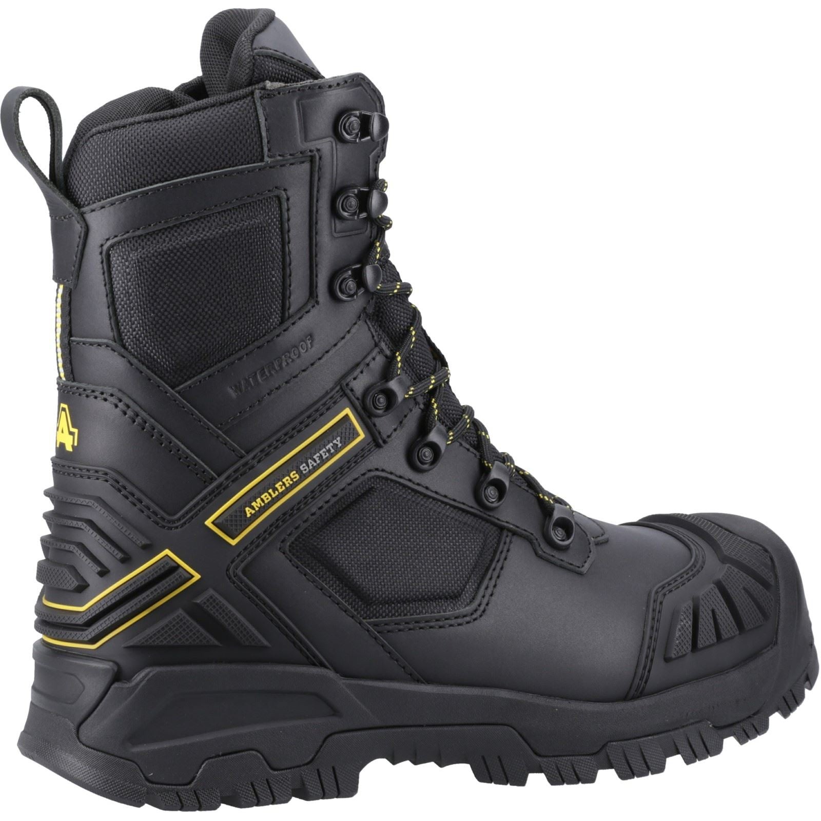 Amblers Men Boots - AS963C Dynamite Safety Boot in Black, 6-13