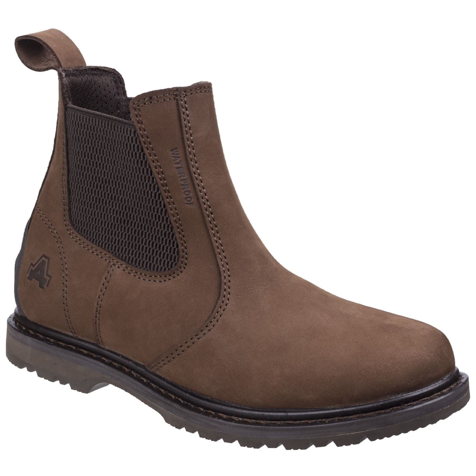 Amblers Mens Boots - Aldingham Dealer Boot in Brown, 4-12