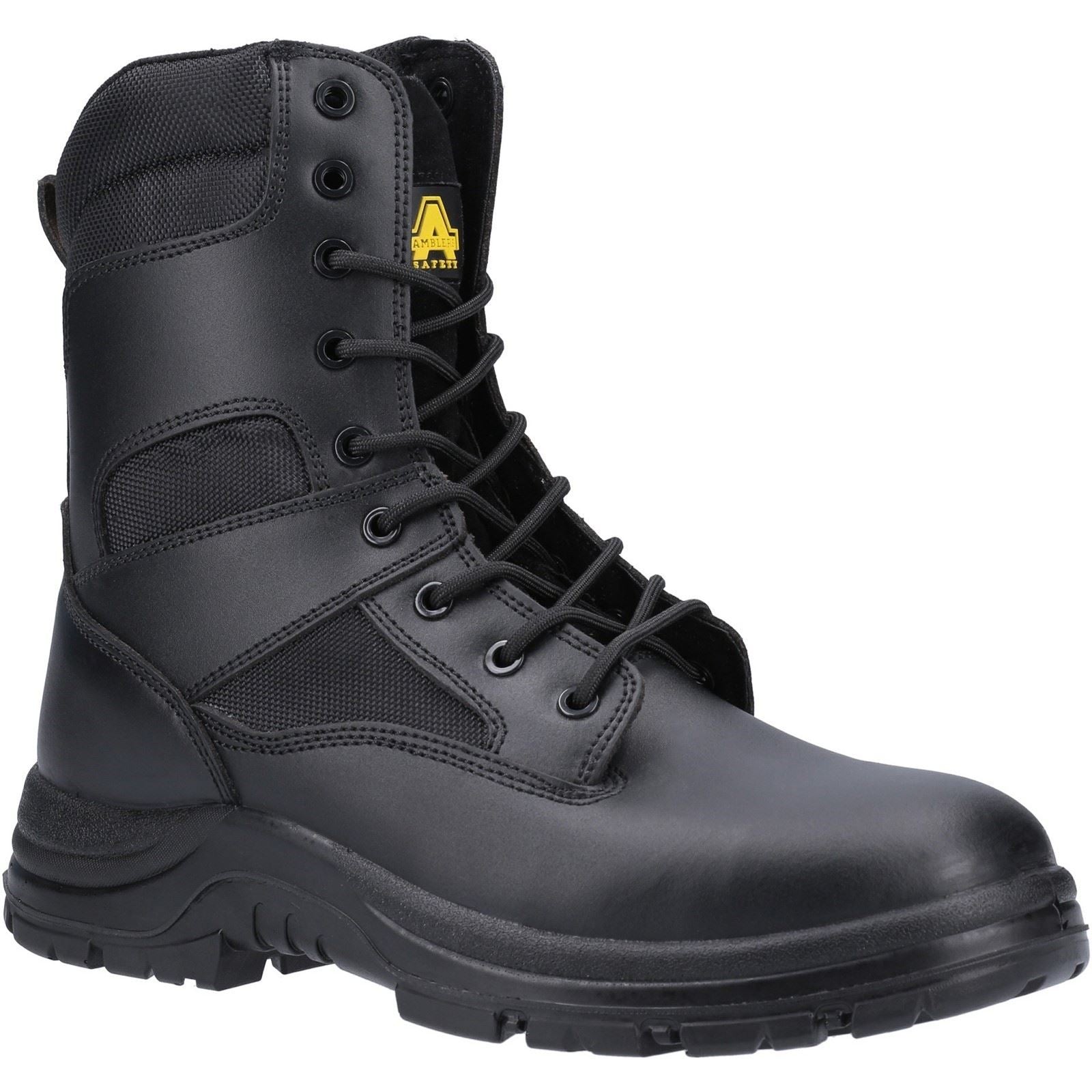Amblers Men Boots - FS009C Hi-leg Safety Boot in Black, 4-14