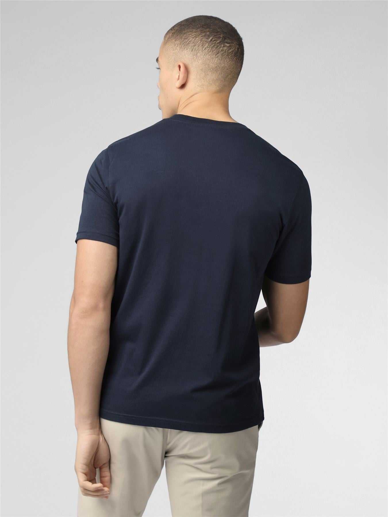 Ben Sherman Summer Scooter Short Sleeve T-Shirt for Mens 0076132) in Navy, 2XL-5XL