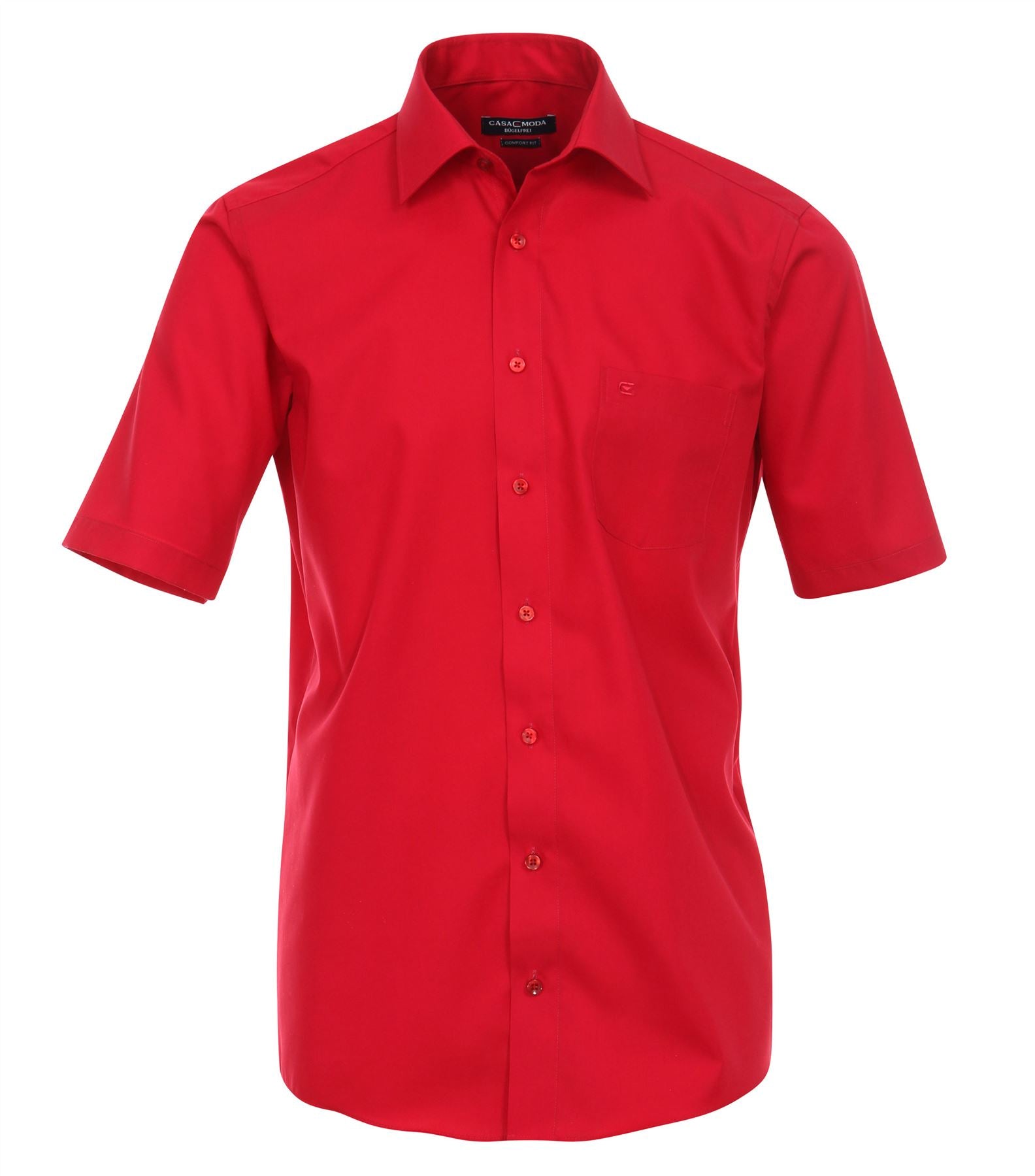 Casa Moda Mens Long Length Cutaway collar Plain Formal Shirts