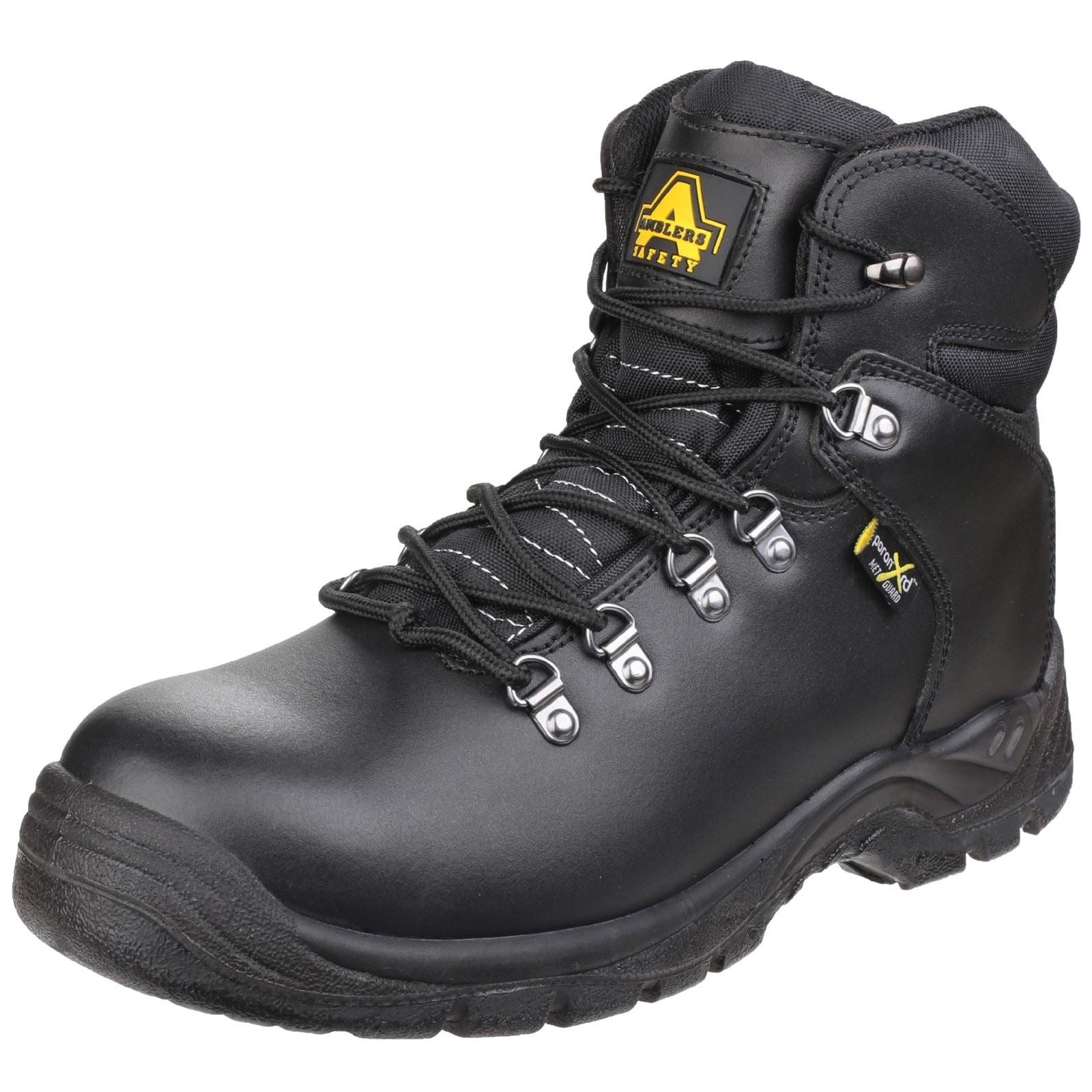 Amblers Men Boots - AS335 Moorfoot Safety Boot in Black, 6-15