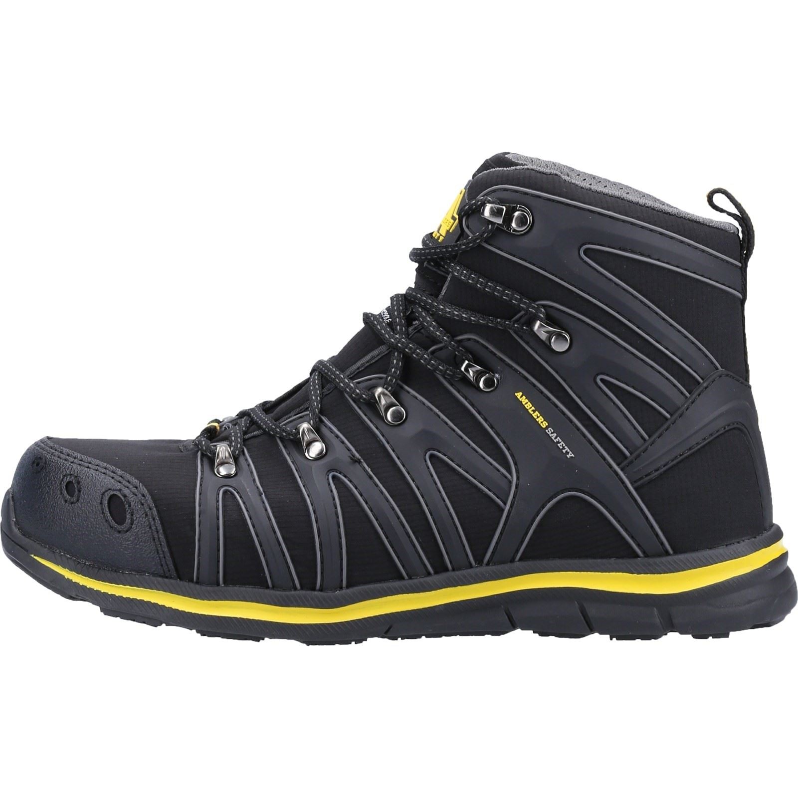 Amblers Men Boots - AS254 Safety Boot in Black, 6-13