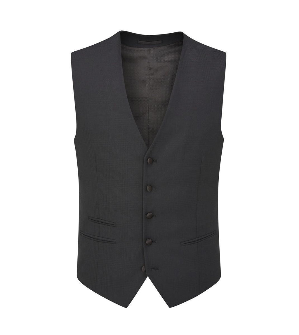 Skopes Men's Newman Dinner Waist Coat in Black 34 to 62 Regular