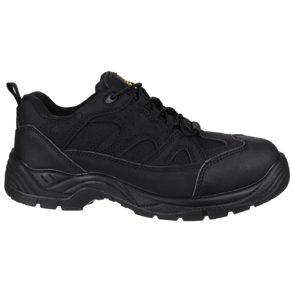 Amblers Men Boots - FS214 Vegan Friendly Safety Shoes in Black, 4-13