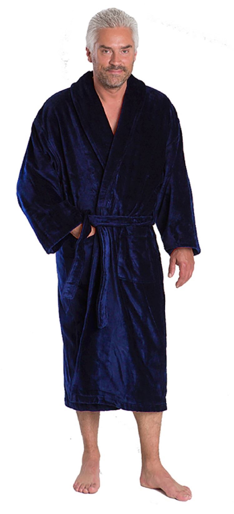 Bown Of London Premium Plain Navy Robe Gown