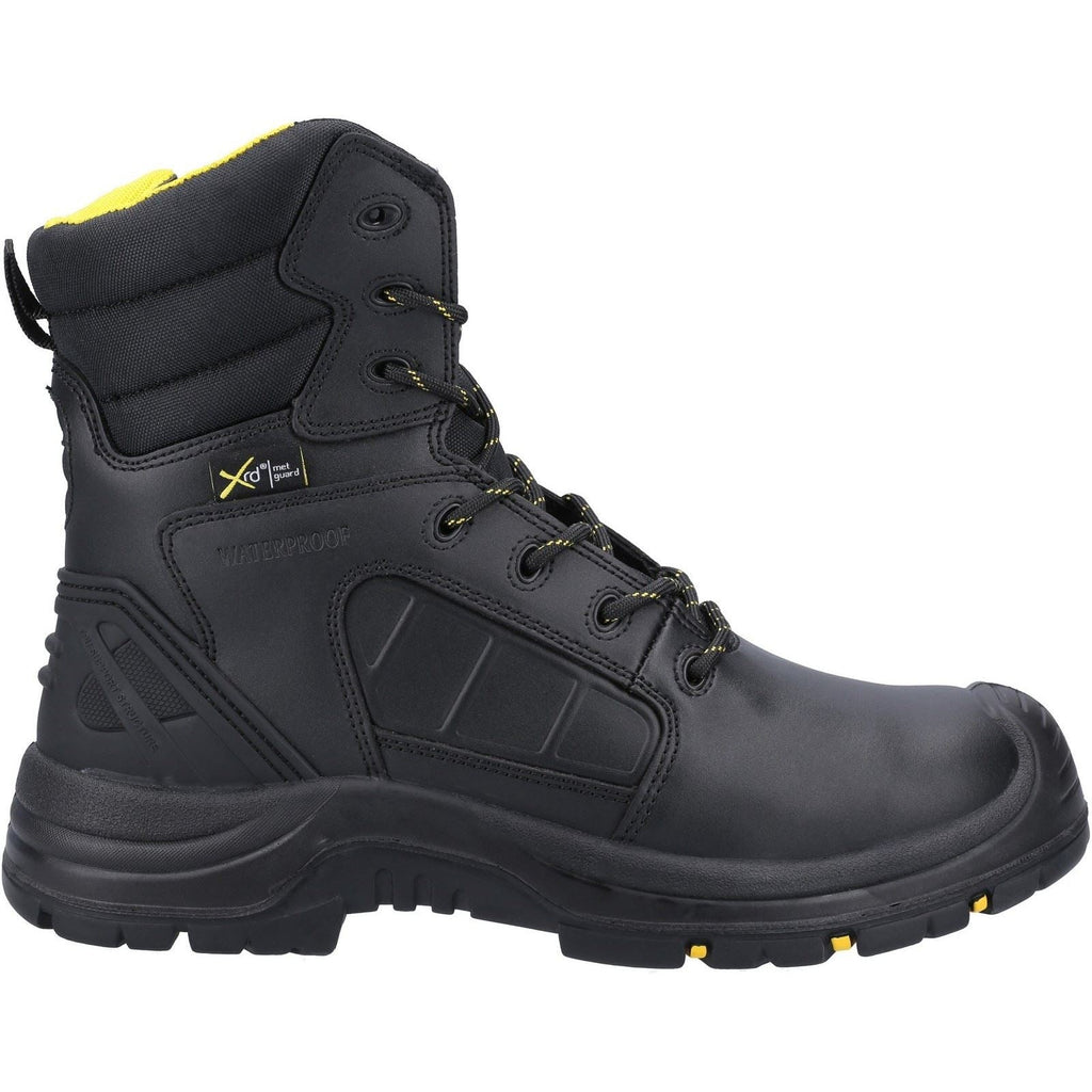 Amblers Men Boots - AS350C Berwyn Hi-Leg Metatarsal Safety Boot in Black, 4-14