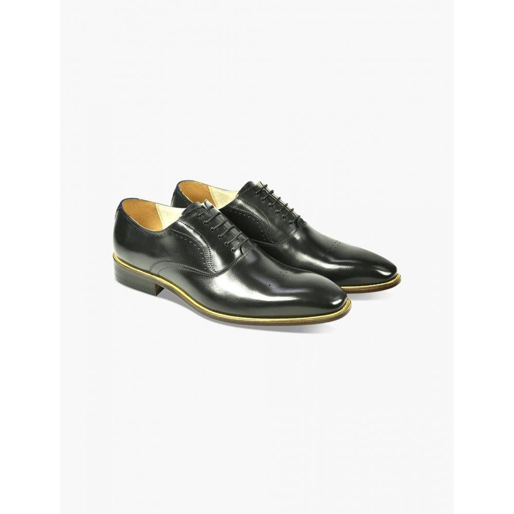 Azor Mens Pompei Oxford Formal Leather Lace Up Shoes in Tan 7 to 12