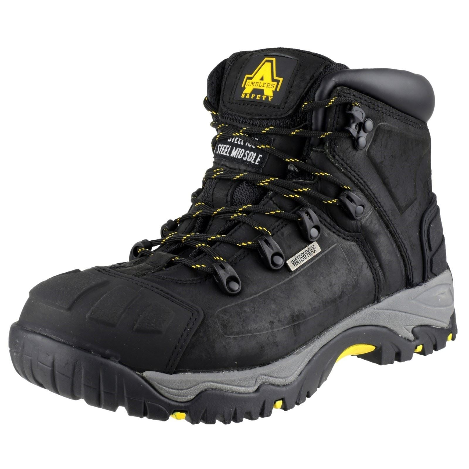 Amblers Women Boots - FS32 Safety Boot in Black, 3-15