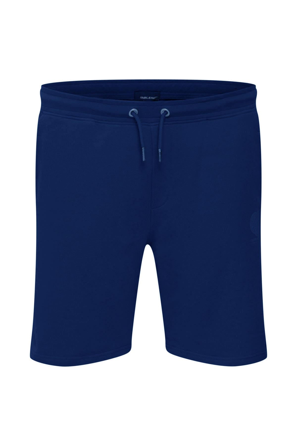 Blend Men's Big Size Fleece Shorts (20717085 ) Black, Navy, 2XL-6XL