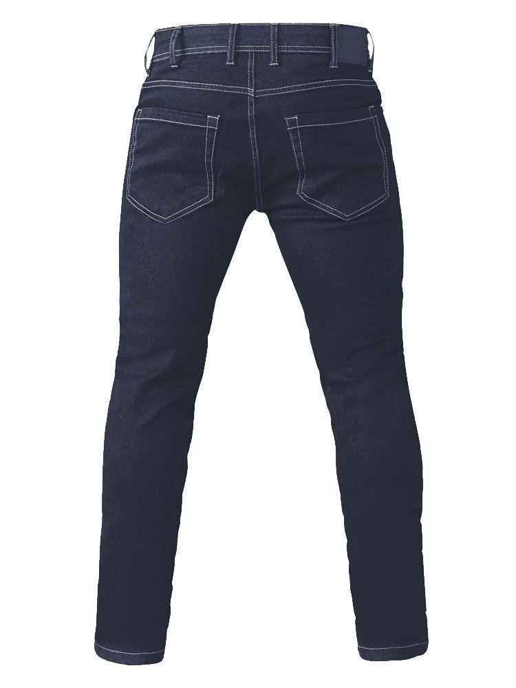 CEDRIC-KS-D555 Tapered Fit Stretch Jeans In Indigo