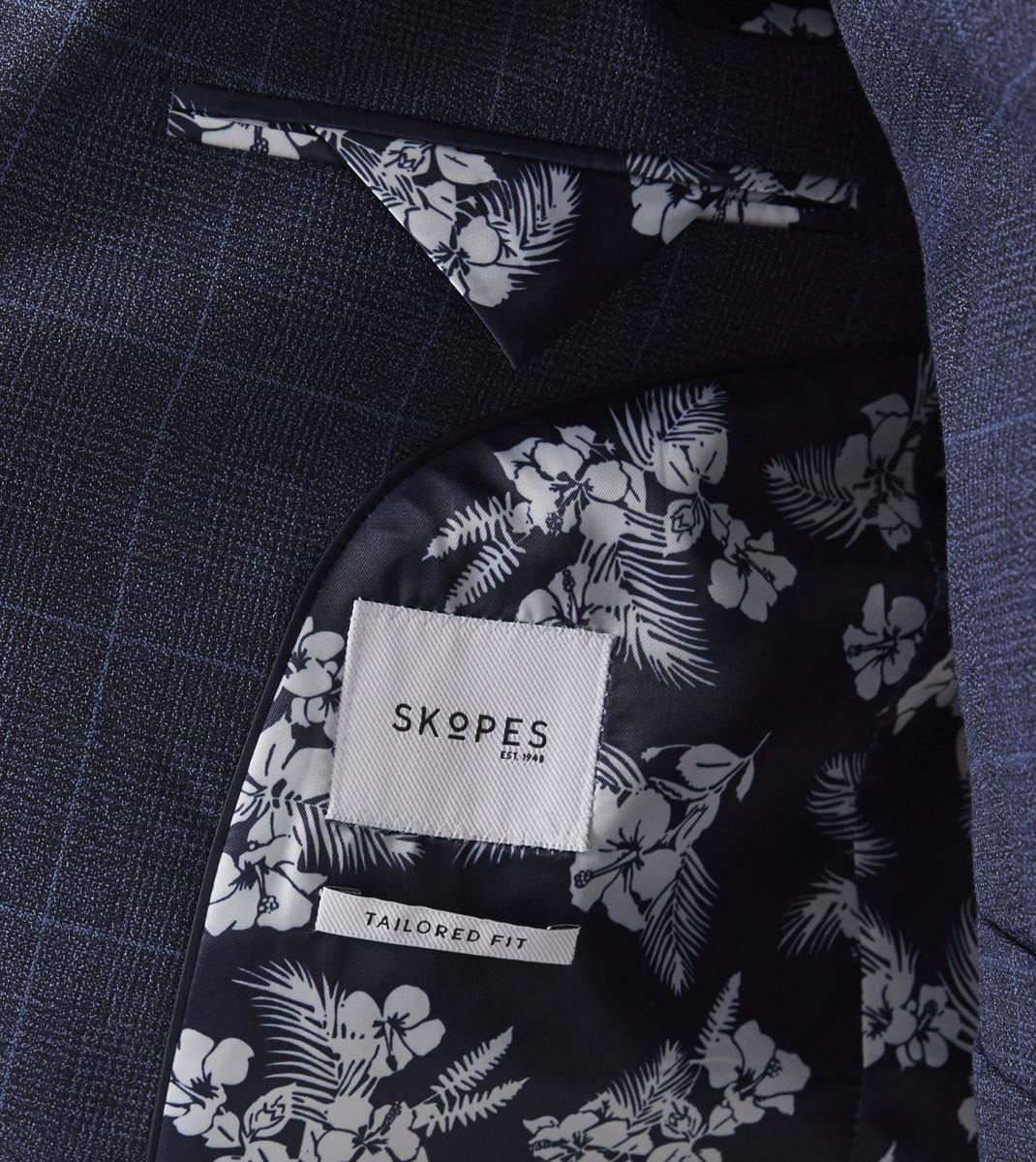 Skopes Slim Fit Suit Jacket Anello  in Blue 38 to 48