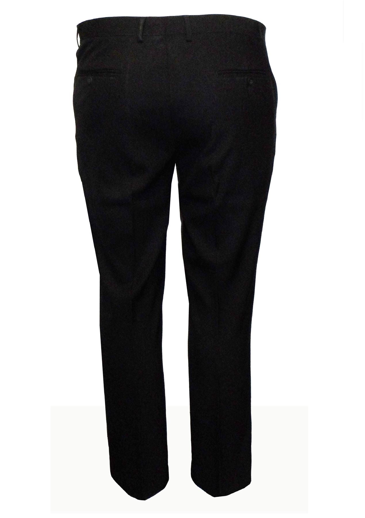 Cavani Men's Formal Classic Fit Suit Trousers in Black (Felix) Waist 40  to 60"