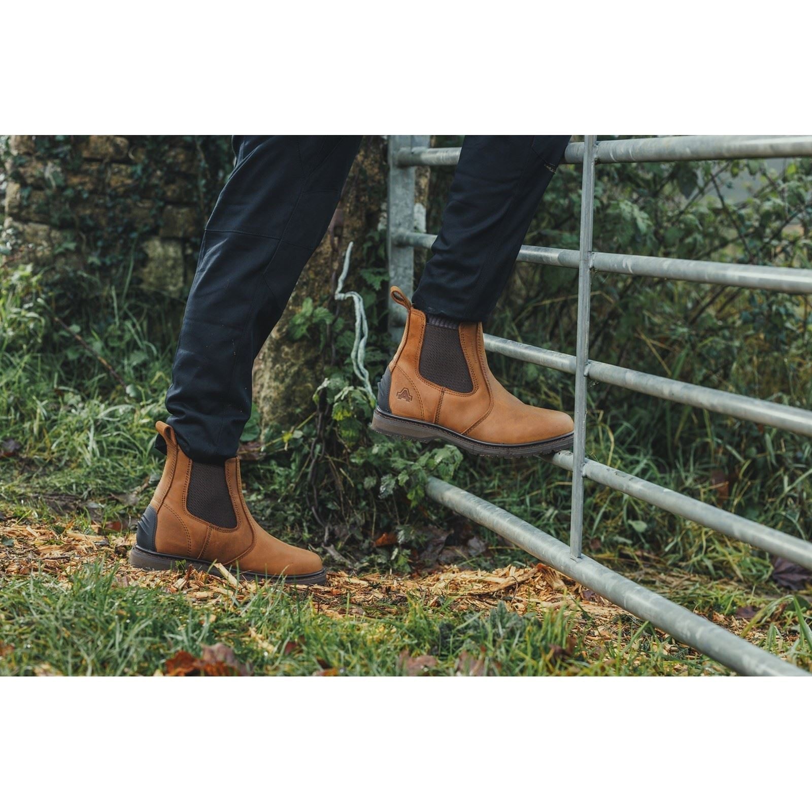 Amblers Mens Boots - Aldingham Dealer Boot in Brown, 4-12