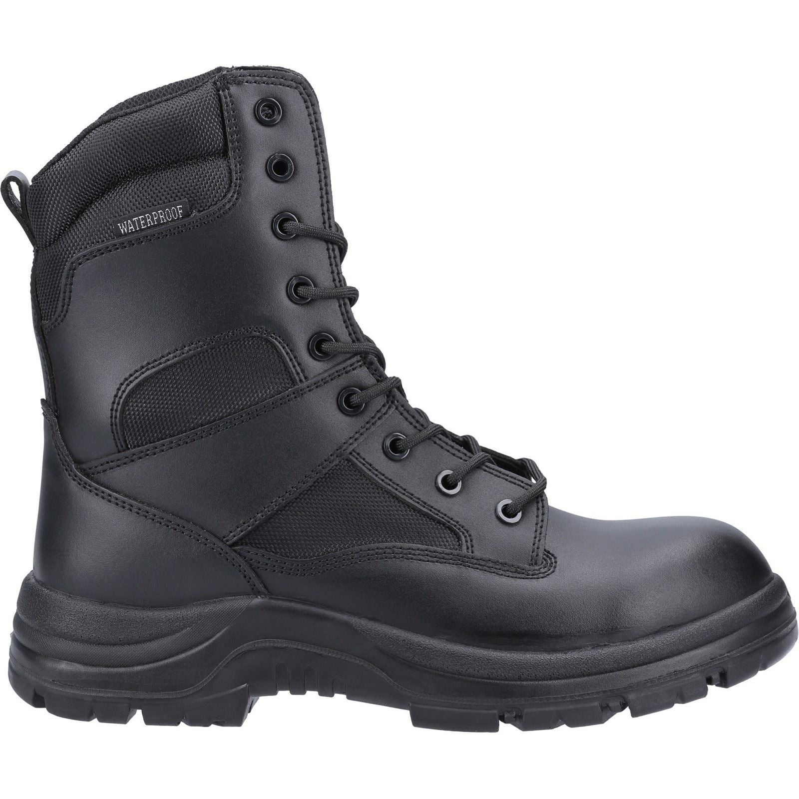 Amblers Men Boots - Combat Hi-Leg Metal Free Boot in Black, 4-14