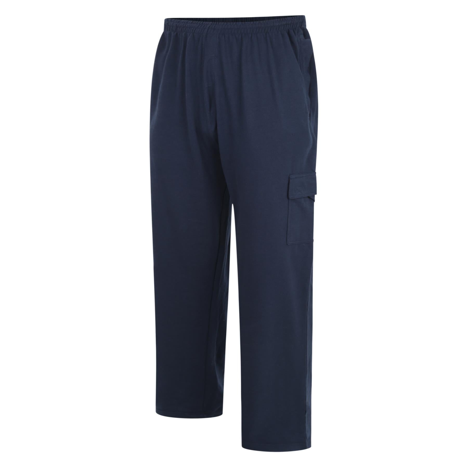 KAM Mens Big Size Light Weight Cargo Joggers (232)