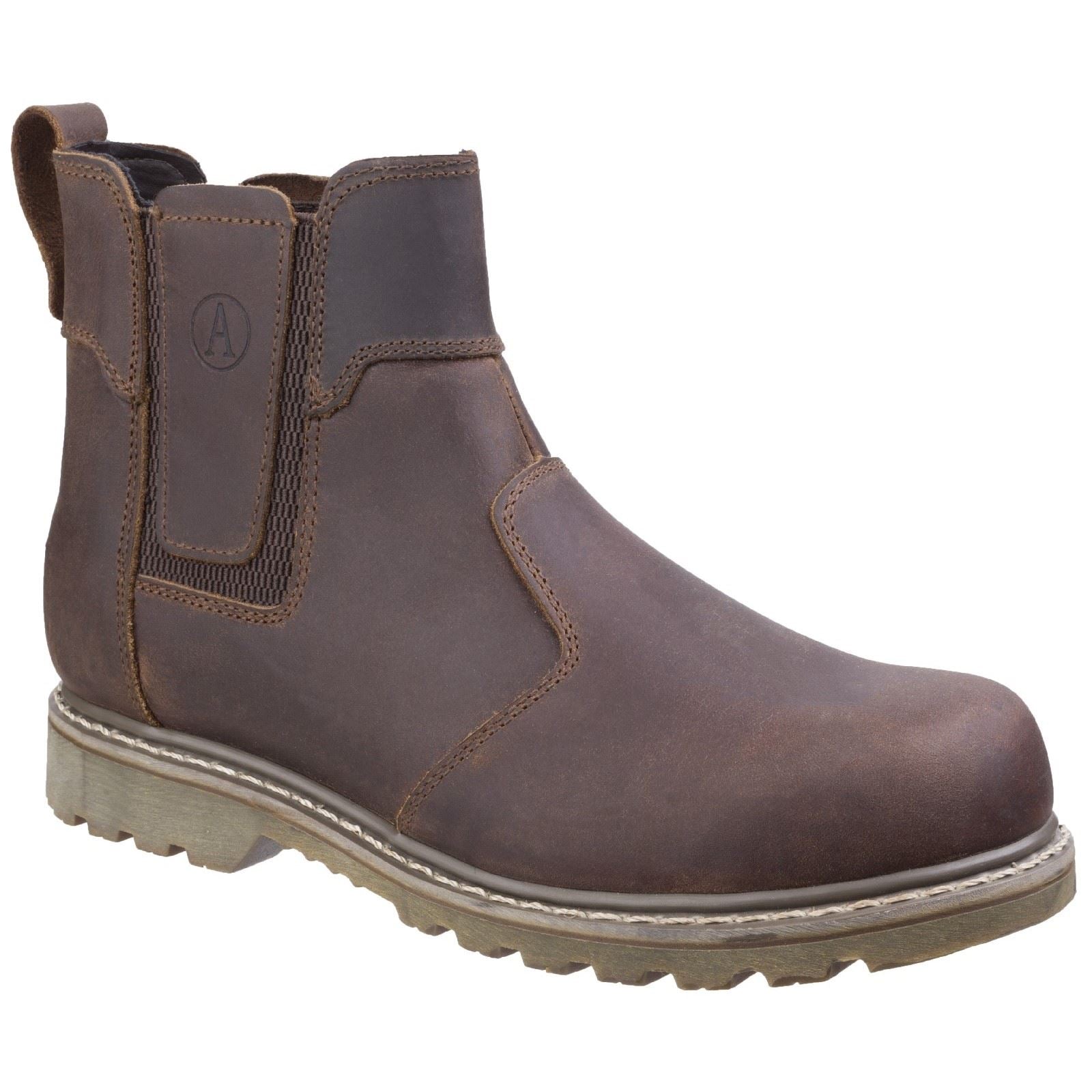 Amblers Mens Boots - Abingdon Dealer Boot in Brown, 4-12