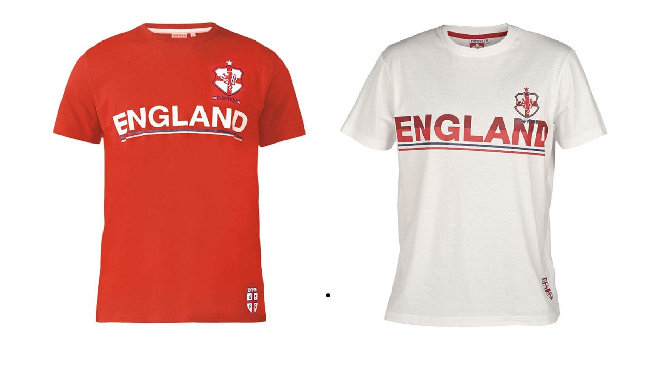 D555 England Football T-Shirt (Leon)