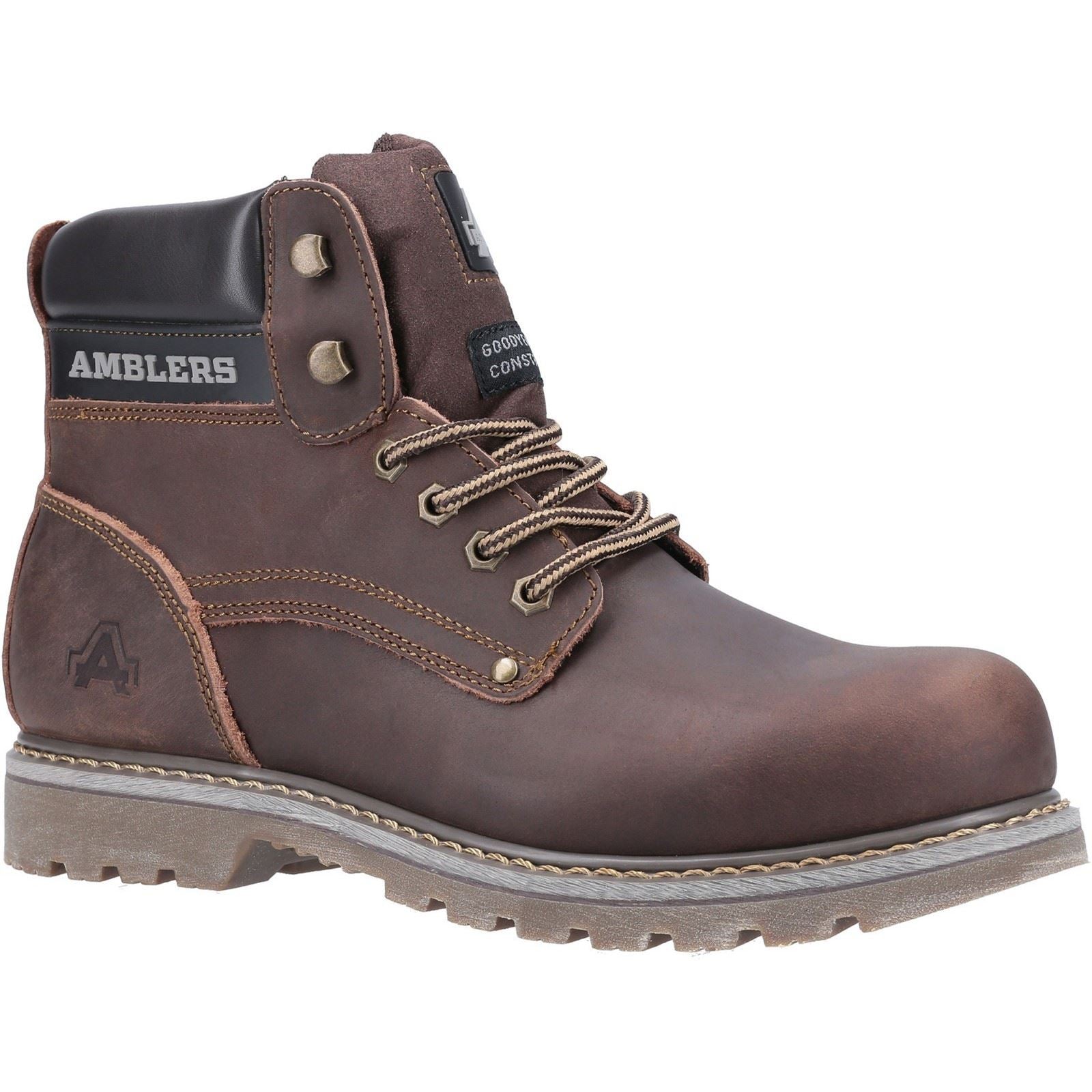 Amblers Mens Boots - Dorking Casual Boot in Brown, 6-12