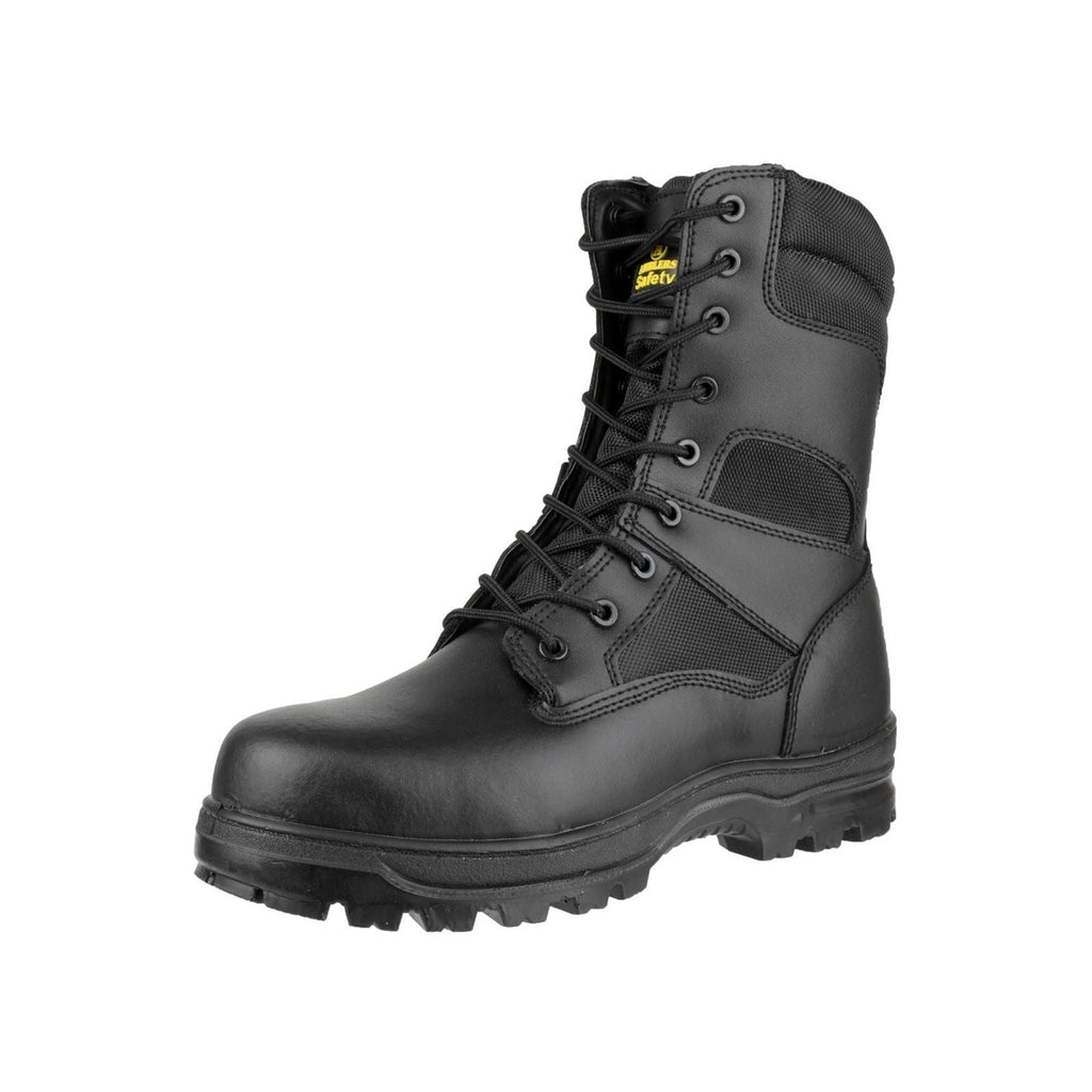 Amblers Men Boots - FS009C Hi-leg Safety Boot in Black, 4-14