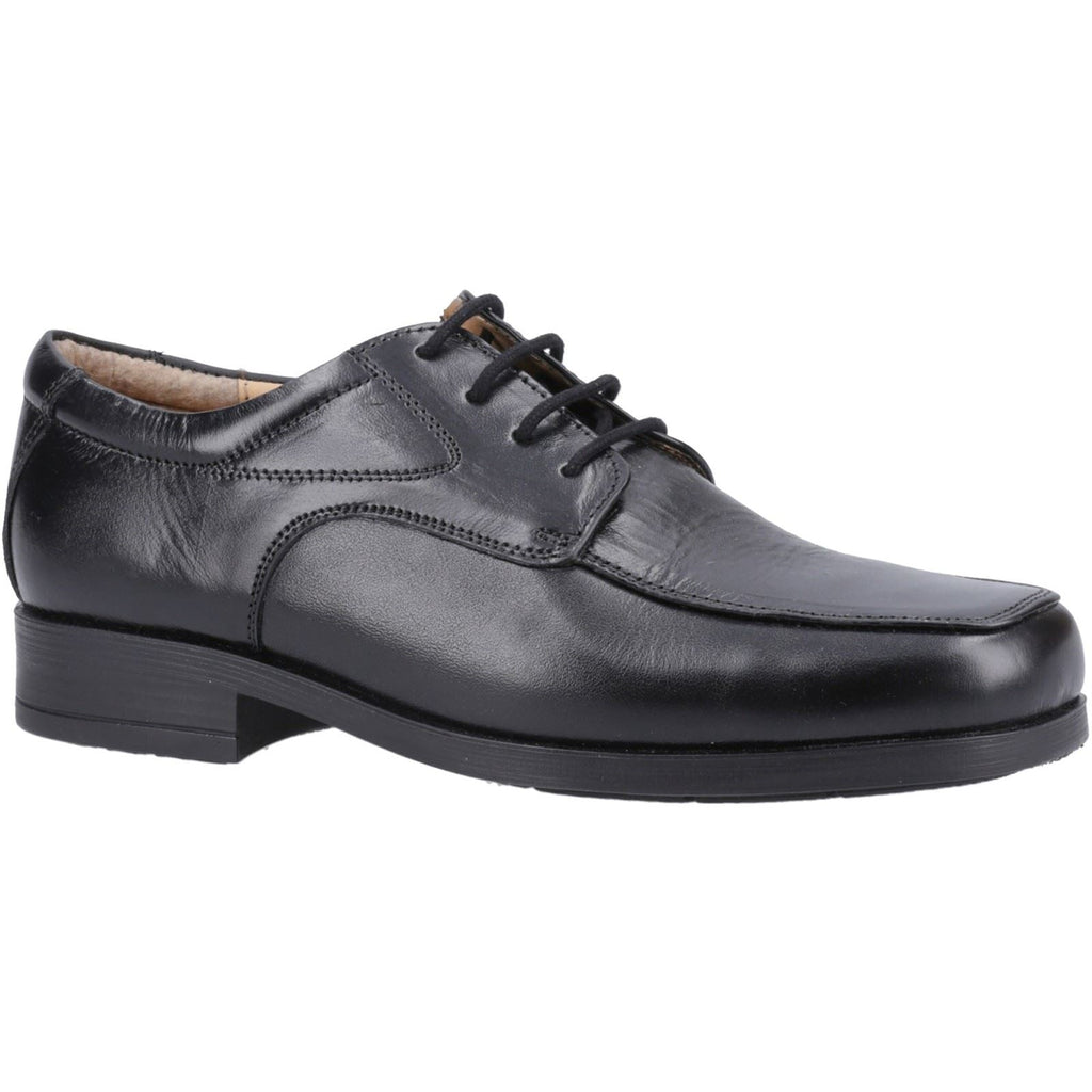 Amblers Mens Classic Shoes - Birmingham Gibson in Black, 6-12