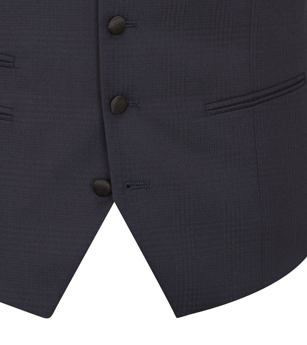 Skopes Men's Newman Dinner Waist Coat in Navy 34 to 62 Regular