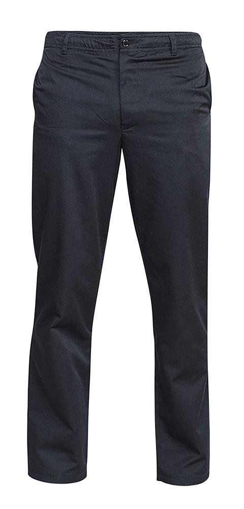 BASILIO - D555 Full Elastic Waist Rugby Trouser Black 40-60